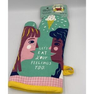 Blue Q Oven Mitt Eat Your Feelings